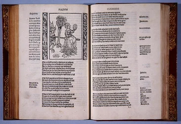 Of Overbearing Pride, from This Present boke named The shyp of folys, by Sebastian Brandt, printed by Richard Pynson